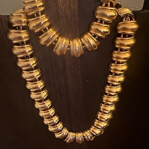 Elegant Gold Necklace Set